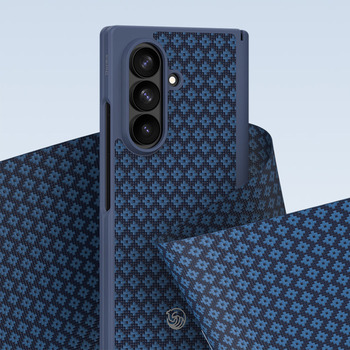 Benks Etui Magnetic Armor Grid Pro Grand Combo (C.K.FL.SA.BE.C051) do Samsung Galaxy Z Fold 8 Ultra niebieski