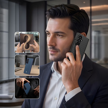 Benks Etui Magnetic Armor Grid Pro Grand Combo (C.K.FL.SA.BE.C051) do Samsung Galaxy Z Fold 8 Ultra niebieski