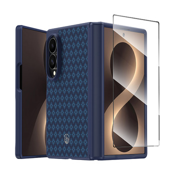 Benks Etui Magnetic Armor Grid Pro Grand Combo (C.K.FL.SA.BE.CS60) do Samsung Galaxy Z Fold 8 niebieski