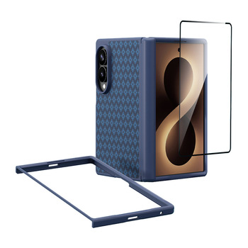 Benks Etui Magnetic Armor Grid Pro Grand Combo (C.K.FL.SA.BE.CS60) do Samsung Galaxy Z Fold 8 niebieski