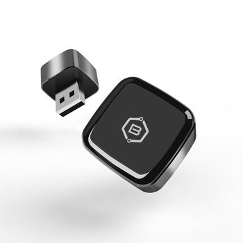 Blavec Adapter Carplay Android Auto bezprzewodowy BCP-03 - Bluetooth Wifi USB + adapter Typ C (CPAABCP03-BWUB) czarny (uszkodzone opakowanie)