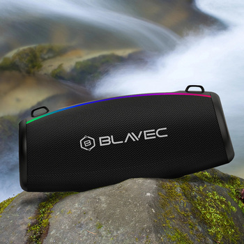 Blavec Głośnik Bezprzewodowy Bluetooth TWS WS-02 Bassbox - 120W (WS02-B) czarny (uszkodzone opakowanie)