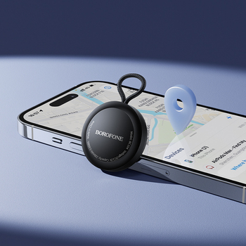 Borofone Lokalizator tracker BC104 Intelligent (Apple only) czarny (uszkodzone opakowanie)