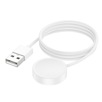 Borofone Ładowarka indukcyjna do smartwatch BD10/BD10 Ultra biała (uszkodzone opakowanie)