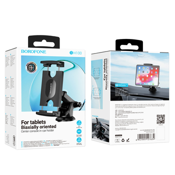 Borofone Uchwyt Samochodowy BH100 Airy tablet na deskę czarny (uszkodzone opakowanie)