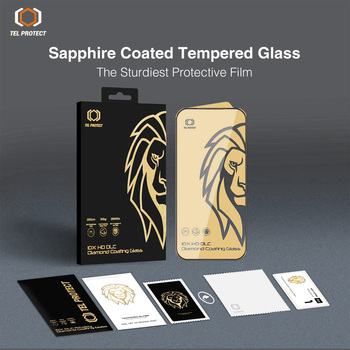Hartowane szkło Tel Protect 10X HD DLC Diamond Coating do Iphone 15 Pro (uszkodzone opakowanie)
