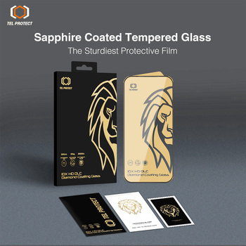 Hartowane szkło Tel Protect 10X HD DLC Diamond Coating do Iphone 15 Pro (uszkodzone opakowanie)