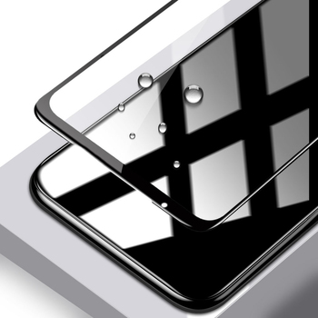 Hartowane szkło Tel Protect Full Glue 6D do IPHONE 16 Czarne - PAKIET 10 SZTUK (uszkodzone opakowanie)