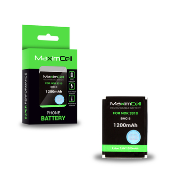 Bateria Maximcell do Nokia 3310 (BMC-3) 1200mAh Li-ion (uszkodzone opakowanie)