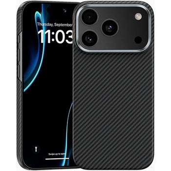 Benks Etui Magnetic Armor Air Kevlar Metal Frame 600D (C.K.FL.AP.BK.0070) do Iphone 17 Pro Max czarny (uszkodzone opakowanie)