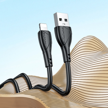 Borofone Kabel BX121 Energy - Usb na Lightning - PD 27W 1 metr czarny