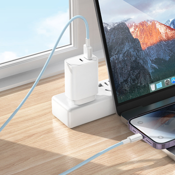 Borofone Kabel BX117 Source - USB na Lightning - 1 metr biały