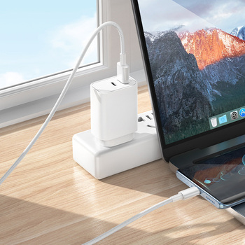 Borofone Kabel BX117 Source - USB na Type C - 1 metr biały