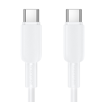Borofone Kabel BX127 Regalo - Typ C na Typ C - 1 metr biały /20 sztuk/puszka/