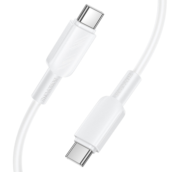 Borofone Kabel BX127 Regalo - Typ C na Typ C - 1 metr biały /20 sztuk/puszka/