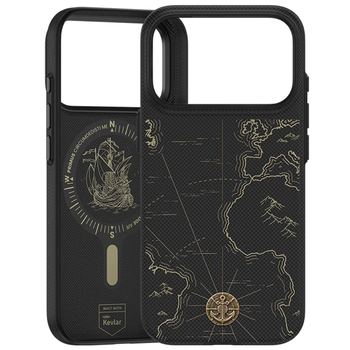 Benks Etui ArmorEdge X1 Air Navigator Kevlar (C.K.FL.AP.SJ.0070) iP18 Pro Max/17 Pro Max czarne