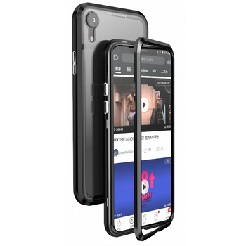 Luphie Bicolor Magnetic SWORD Case do Samsung Galaxy S8 Plus czarno-fioletowy