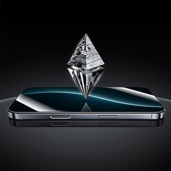 Benks Hartowane szkło Glass Warrior Sapphire Coating (C.M.MZ.AP.BK.D072) do Iphone 18 Pro/17 Pro czarne