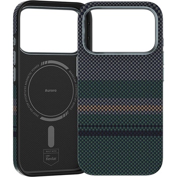 Benks Etui Magnetic Armor Pro Aurora Kevlar 600D (C.K.FL.AP.SR.A072) do Iphone 18 Pro/17 Pro (Camera Control Button)