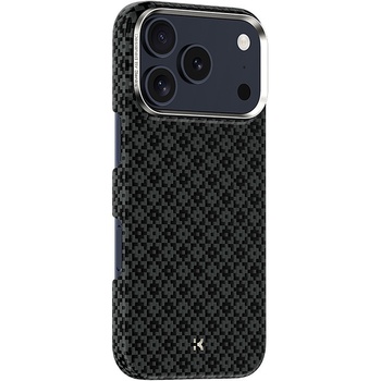 Benks Etui Magnetic Armor Air Armor Grid Kevlar Metal Frame 600D (C.K.FL.AP.BK.0072) do Iphone 18 Pro/17 Pro czarny