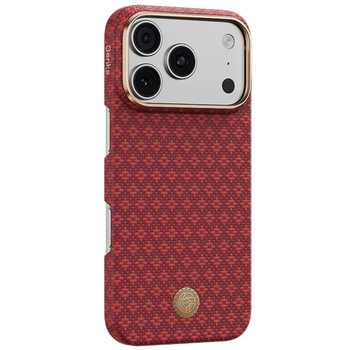 Benks Etui Magnetic Armor Air Armor Grid Kevlar Metal Frame 600D (C.K.FL.AP.RD.0073) do Iphone 18 Pro Max/17 Pro Max czerwony