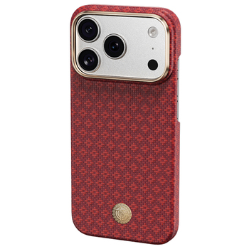 Benks Etui Magnetic Armor Air Armor Grid Kevlar Metal Frame 600D (C.K.FL.AP.RD.0073) do Iphone 18 Pro Max/17 Pro Max czerwony