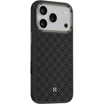 Benks Etui Magnetic Armor Pro Armor Grid Kevlar Metal Frame 600D (C.K.FL.AP.BK.B073) do Iphone 18 Pro Max/17 Pro Max czarny (Camera Control Button)