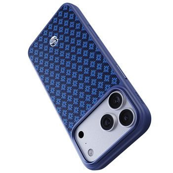 Benks Etui Magnetic Armor Pro Armor Grid Kevlar Metal Frame 600D (C.K.FL.AP.BE.B073) do Iphone 18 Pro Max/17 Pro Max niebieski