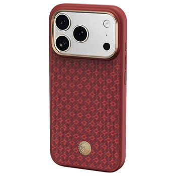 Benks Etui Magnetic Armor Pro Armor Grid Kevlar Metal Frame 600D (C.K.FL.AP.RD.B073) do Iphone 18 Pro Max/17 Pro Max czerwony (Camera Control Button)