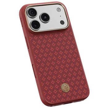 Benks Etui Magnetic Armor Pro Armor Grid Kevlar Metal Frame 600D (C.K.FL.AP.RD.B073) do Iphone 18 Pro Max/17 Pro Max czerwony (Camera Control Button)