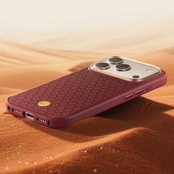 Benks Etui Magnetic Armor Pro Armor Grid Kevlar Metal Frame 600D (C.K.FL.AP.RD.B073) do Iphone 18 Pro Max/17 Pro Max czerwony (Camera Control Button)