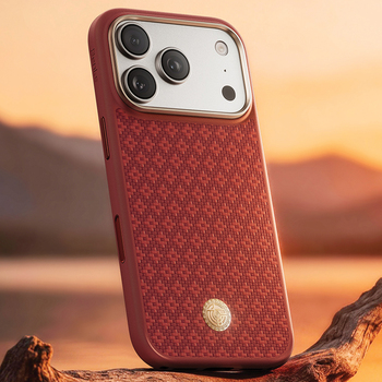 Benks Etui Magnetic Armor Pro Armor Grid Kevlar Metal Frame 600D (C.K.FL.AP.RD.B073) do Iphone 18 Pro Max/17 Pro Max czerwony (Camera Control Button)