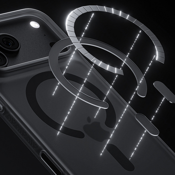 Benks Etui Magnetic Lucid Armor (C.K.PC.AP.BK.0072) do Iphone 18 Pro/17 Pro czarny (Camera Control Button)