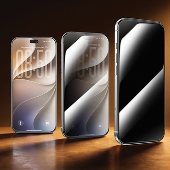 Benks Hartowane szkło Ultra Shield Privacy Glass (C.M.ML.AP.BK.FL70) do Iphone 18 Pro czarne