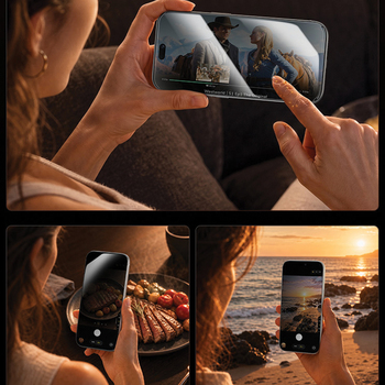 Benks Hartowane szkło Ultra Shield Privacy Glass (C.M.ML.AP.BK.FL70) do Iphone 18 Pro czarne