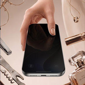 Benks Hartowane szkło Ultra Shield Privacy Glass (C.M.ML.AP.BK.FL71) do Iphone 18 Pro Max czarne