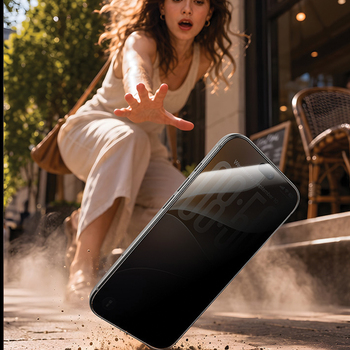 Benks Hartowane szkło Ultra Shield Privacy Glass (C.M.ML.AP.BK.FL71) do Iphone 18 Pro Max czarne