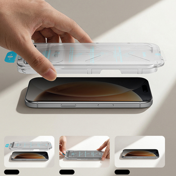 Benks Hartowane szkło Omni Warrior Anti-Drop Privacy do Iphone 18 Pro