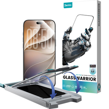 Benks Hartowane szkło Glass Warrior Privacy (C.M.MZ.AP.BK.F073) do Iphone 18 Pro Max czarne
