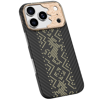 Benks Etui Magnetic Armor Air Knight Kevlar Metal Frame (C.K.FL.AP.GD.X073) do Iphone 18 Pro Max/17 Pro Max czarny