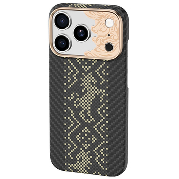 Benks Etui Magnetic Armor Air Knight Kevlar Metal Frame (C.K.FL.AP.GD.X072) do Iphone 18 Pro/17 Pro czarny