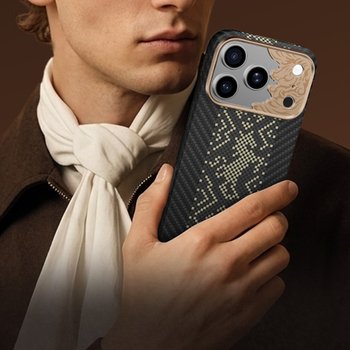 Benks Etui Magnetic Armor Air Knight Kevlar Metal Frame (C.K.FL.AP.GD.X072) do Iphone 18 Pro/17 Pro czarny