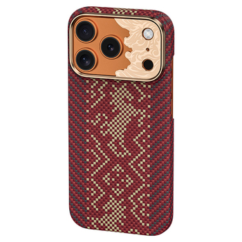 Benks Etui Magnetic Armor Air Knight Kevlar Metal Frame (C.K.FL.AP.GD.J073) do Iphone 18 Pro Max/17 Pro Max czerwony