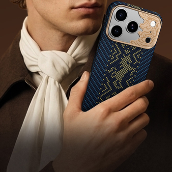 Benks Etui Magnetic Armor Air Knight Kevlar Metal Frame (C.K.FL.AP.GD.C073) do Iphone 18 Pro Max/17 Pro Max niebieski
