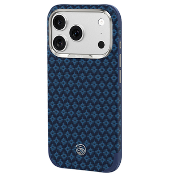 Benks Etui Magnetic Armor Grid Edge X9 Kevlar Metal Frame (C.K.FL.AP.BE.X073) do Iphone 18 Pro Max/17 Pro Max niebieski