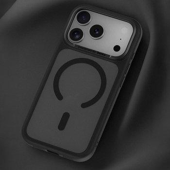Benks Etui Magnetic Mist Metal Frame (C.K.FF.AP.BK.0072) do Iphone 18 Pro/17 Pro czarny (Camera Control Button)