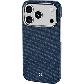Benks Magnetic Armor Air Armor Grid Kevlar Case Metal Frame 600D (C.K.FL.AP.BE.0069) for Iphone 17 Pro blue