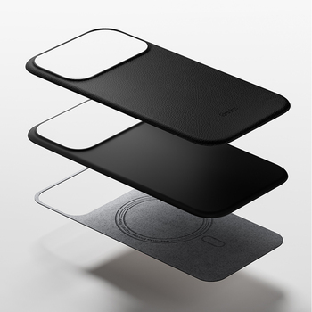Benks Case Magnetic Vita Pro Silicone Vegan Leather (C.K.QY.AP.BK.0072) for Iphone 18 Pro/17 Pro black