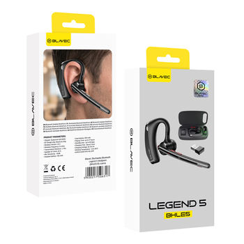 Blavec Bluetooth Headset Legend 5 Multipoint (BHLE5-B) black