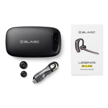 Blavec Bluetooth Headset Legend 5 Multipoint (BHLE5-B) black